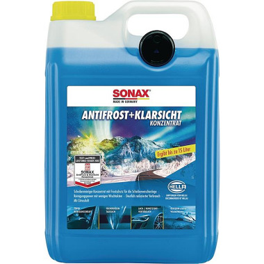 Scheibenreiniger AntiFrost+KlarSicht Konzentrat 5l Kanister SONAX 03325050