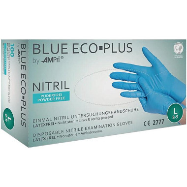 Einw.-Handsch.Blue Eco Plus Gr.XL blau Nitril 100 St./Box 01198-XL