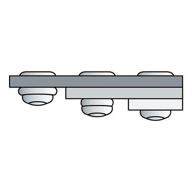 Blindniet PolyGrip® Nietschaft dxl 4,0x13mm Alu/Stahl Stand.500 St.GESIPA 1433827