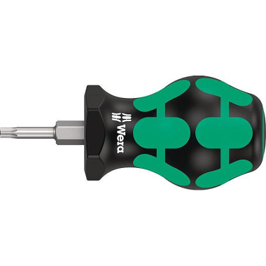 Schraubendreher 367 TORX® Stubby Gr.T 10 Klingen-L.25mm 2K-Griff Rundkl.WERA 05008856001