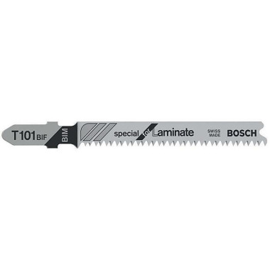 Stichsägeblatt T 101 BIF Gesamt-L.83mm Zahnt.1,7mm BIM 5 St./Karte BOSCH 2608636431