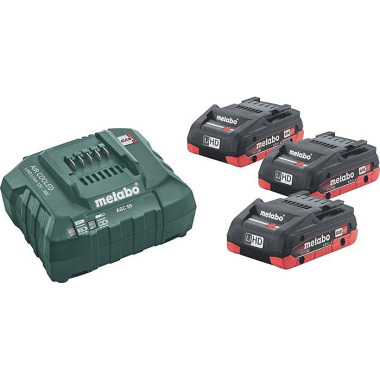 Akku-Set Basic 4,0 LiHD 18 V 3x4 (LiHD) Ah METABO 685132000