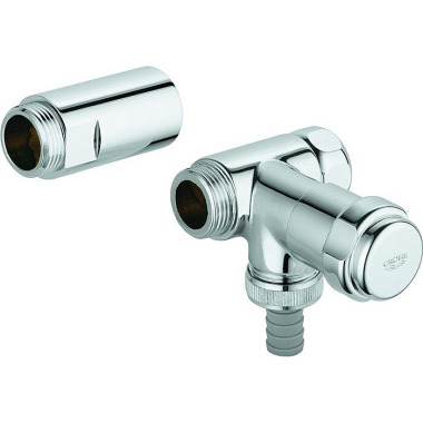 Grohe WAS Ventil 3/4" Bat t Anschluss rechts chr 41043000