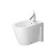 Duravit Stbidet STARCK 2 BACK-TO-WALL m ÜL HLB 370 x570mm 1 Hahnloch weiß 2255100000