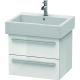 Duravit Waschtischunterba u X-LARGE 443x550x448mm w e hgl XL634402222