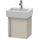 Duravit Waschtischunterba u VERO 311x400x428mm Ans re taupe VE6271R9191