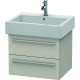 Duravit Waschtischunterba u X-LARGE 443x550x448mm t aupe XL634409191