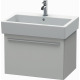 Duravit Waschtischunterba u X-LARGE 443x650x448mm b etongrau matt XL604200707