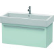 Duravit Waschtischunterba u X-LARGE 443x950x448mm l ichtblau matt XL604600909