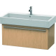 Duravit Waschtischunterba u X-LARGE 443x950x448mm e iche geb XL604601212