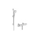 HG Brausekombi CROMA SELE CT E VARIO Shower Set 650 mm weiß/chrom 27081400