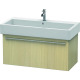 Duravit Waschtischunterba u X-LARGE 443x950x448mm m edi eiche XL604607171