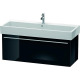 Duravit Waschtischunterba u X-LARGE 443x1150x448mm sw hgl XL604704040