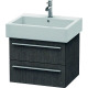 Duravit Waschtischunterba u X-LARGE 443x550x448mm e iche du XL634407272