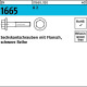 Sechskantschraube EN 1665 Flansch M10x 35 A 2 100 Stück 016659200100035