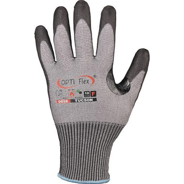 Schnittschutzhandschuhe TUCSON Gr.9 grau/schwarz EN388/EN420 PSA II OPTIFLEX 0856-09