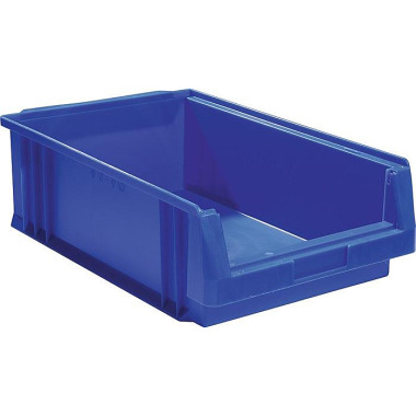 Sichtlagerkasten PLK L500xB315xH150mm PP blau LA-KA-PE 01250 02 02