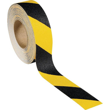 Anti-Rutsch-Klebeband SAFE STEP® schwarz/gelb L.18,25 m,B.50mm Rl.ROCOL 43543