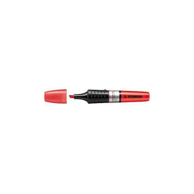 STABILO Textmarker Lumina tor 71/40 2+5mm Keilspitz e rot 304136538