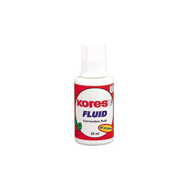 KORES Korrekturmittel Flu id KF66101 20ml Pinsel we iß 173010700