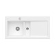 V&B Einbauspüle SUBWAY 60 FLAT 965x475mm Be li Ker am Exzent. St w C+ 67702FRW