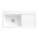 V&B Einbauspüle SUBWAY 60 XL FLAT 965x475mm Be li HBet. St white 67181FRW