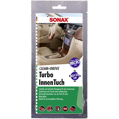 Sonax Clean&Drive TurboInnenTuch 40x50 Thekendisplay 04130000