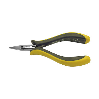 VBW ESD/EGB-safe snipe nose pliers for electronics, 130 mm 612 005