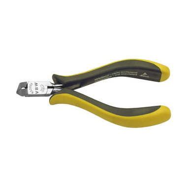 VBW ESD/EGB-safe end cutting nippers for electronics, 125 mm 622 005