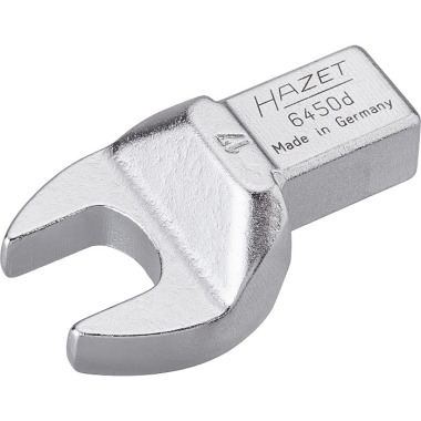 HAZET Chiave fissa ad inserimento - inserto quadro 14 x 18 mm - profilo esagonale esterno - 17 mm 6450D-17