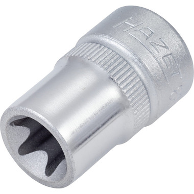 HAZET Inserto per chiave a bussola TORX® - cavo quadrato 10 mm (3/8 pollici) - profilo TORX® esterno - E12 mm 880-E12