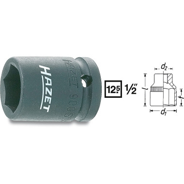 HAZET Bussola a impatto Hazet da 10 mm (6 punti) 900S-10