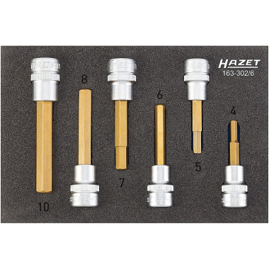 HAZET Set di punte per cacciavite 163-302/6