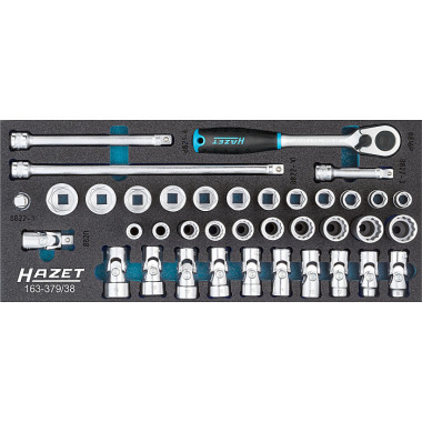 HAZET Set di attrezzi 163-379/38