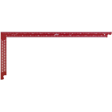 SOLA Zimmermannswinkel ZWCA 800, rot besch.,mit Anreisslöcher,800x320mm 56132201