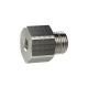 Riegler Nipplo di riduzione lungo, M5 a., M5 i., SW 7, ottone, vern. 134768