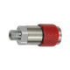 Riegler Giunto di sicurezza non rotante NW 6, ISO 6150 C, G 1/4 AG, rosso 141849