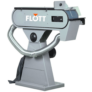 Flott Levigatrice a nastro BSM 150 A pol su cavalletto con aspiratore 370531