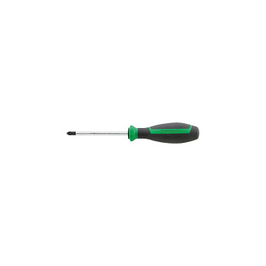 STAHLWILLE 4640 PZ 0 Pozi/Supadriv Screwdriver, 2Layer Ergo Grip Handle 46403000