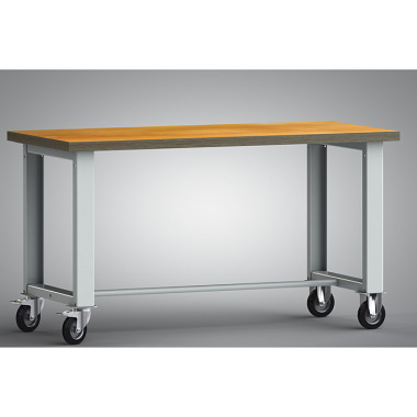 KLW Banco da lavoro standard mobile - 1500 x 700 x 840 mm L x P x H WS885N-1500M40-X7000