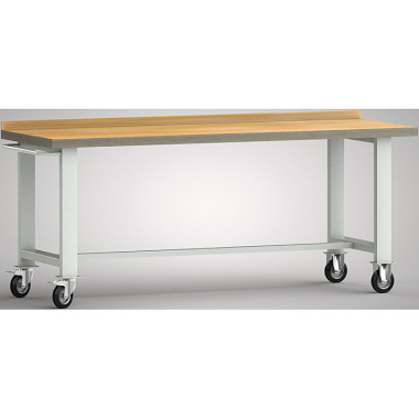 KLW Banco da lavoro professionale mobile - 2000 x 700 x 845 mm L x L x H WP800N-2000M45-X1890