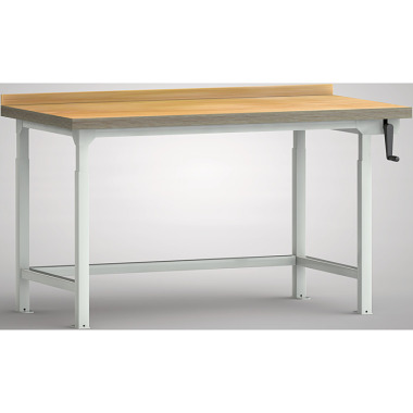 KLW Banco da lavoro professionale idraulico - 1500 x 800 x 750 - 950 mm L x P x H WPHL01-15M45-X2D01