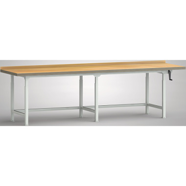 KLW Banco da lavoro professionale idraulico - 3000 x 800 x 750 - 950 mm L x P x H WPHL31-30M45-X2D01