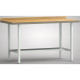 KLW Banco da lavoro standard - 1500 x 700 x 900 mm L x P x H, (versione ERGO) WS003E-1500M40-X7000