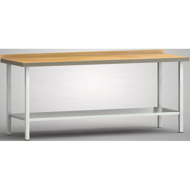 KLW Banco da lavoro standard - 2000 x 700 x 840 mm L x P x H WS005N-2000M40-X7000