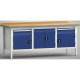 KLW Banco da lavoro standard - 1500 x 700 x 900 mm L x P x H, (versione ERGO) WS239E-2000M40-E7020