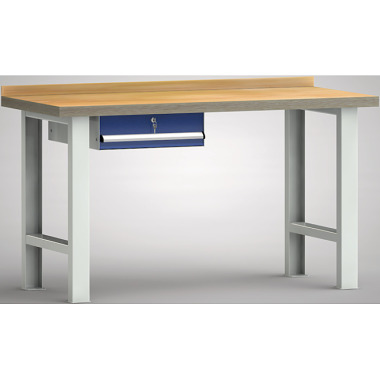 KLW Banco da lavoro standard - 1500 x 700 x 840 mm L x P x H WS500N-1500M40-E7001