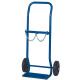 KLW Carrello portabottiglie in acciaio con pneumatici pieni 8621-6103-2FA