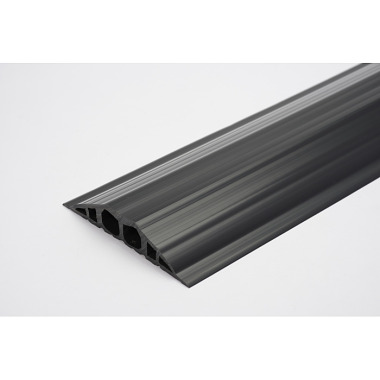 EHA Industriekabelbrücke L1500xB200xH35mm Weich-PVC schwarz mit Doppelklebeband 46020