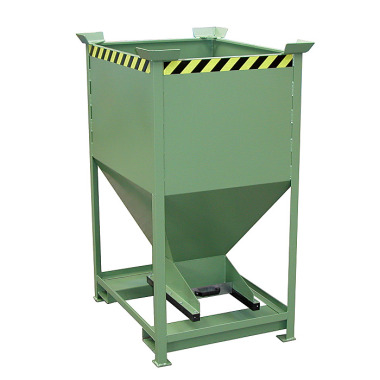 BAUER Contenitore per silo SG-D 600, verniciato, RAL 6011 verde Reseda 4437-08-0000-4